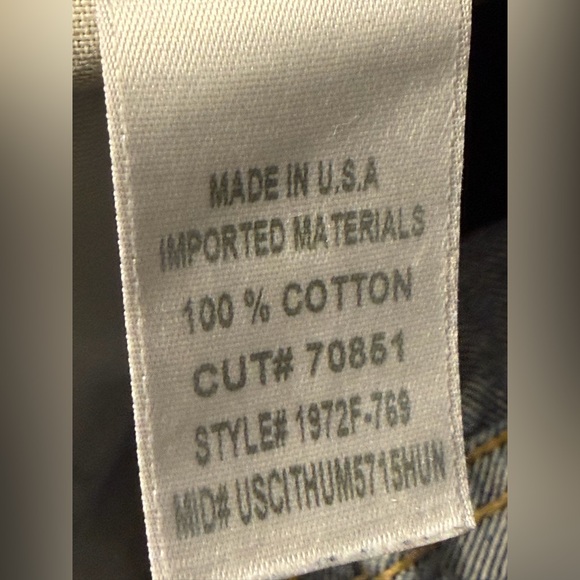 Citizens Of Humanity Horseshoe Wide Leg Barrel Jeans in First Class. - Picture 11 of 11